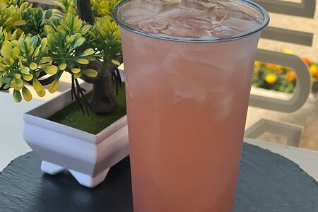 Лимонад Личи-клубника 