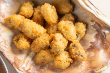 Мидии в кляре 