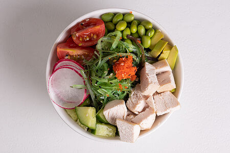 Поке с курицей