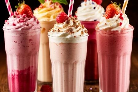 Фирменный молочный Шоколадный коктейль