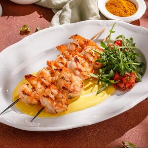 Креветки на гриле