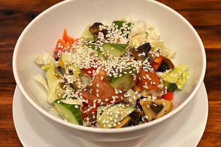 Салат из Овощей с грибами