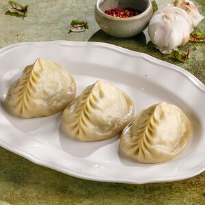 Манты с ягнёнком