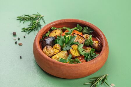 Салат из запечённых овощей