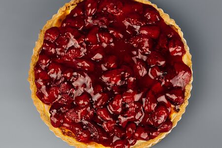 Творожно-клубничный тарт