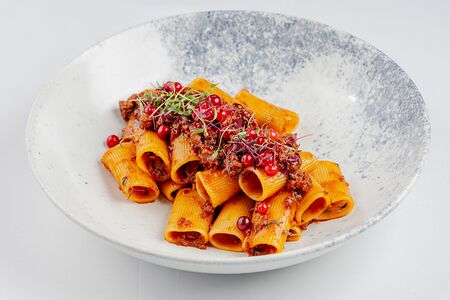 Ригатони с Рагу из Баранины