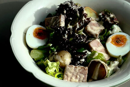 Салат с тунцом