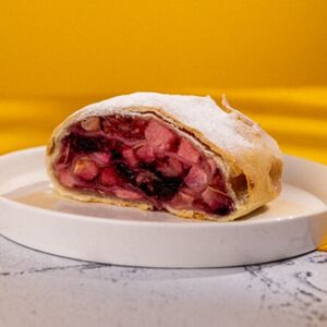 Штрудель с яблоками