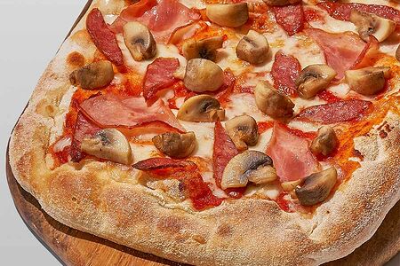 Пицца Охотничья на томате