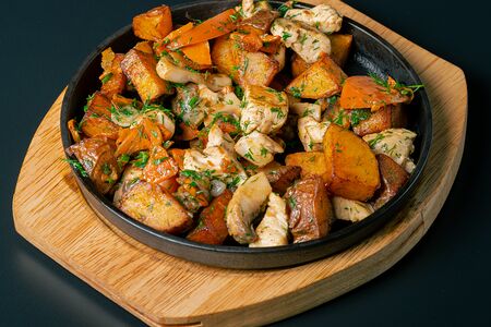 Жаркое из курицы 