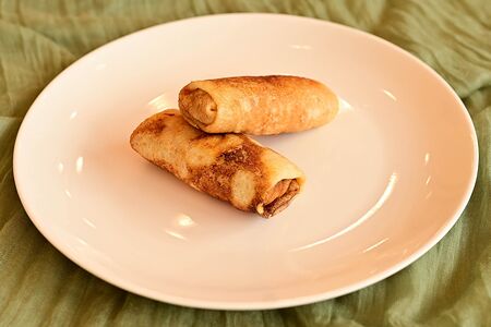 Блинчики с творогом