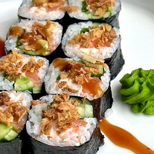 Ролл с крабом