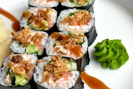 Ролл с крабом