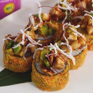 Темпура-ролл с угрём