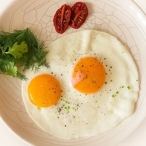 Яичница глазунья