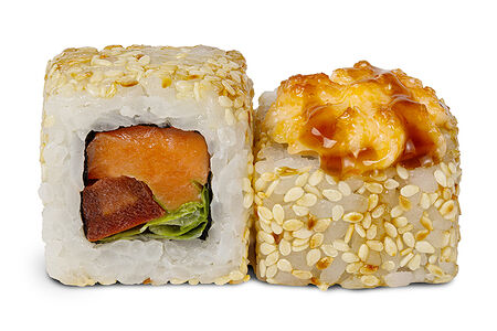 Теплый с лососем