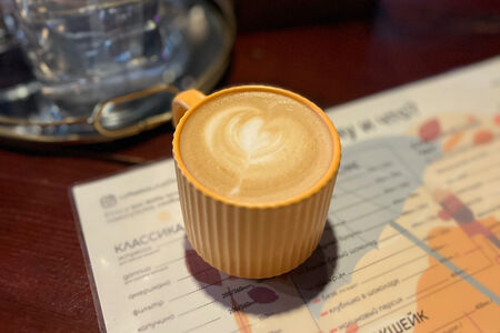 Капучино на кокосовом молоке 