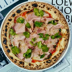 Пицца Окорок копчёный с трюфелем