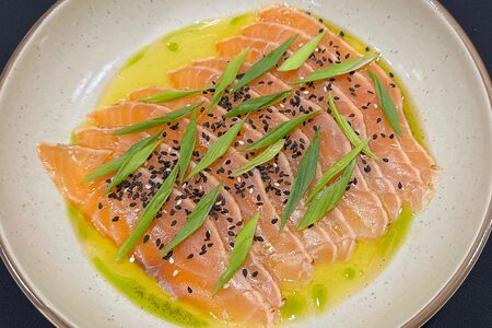 Обожженный лосось