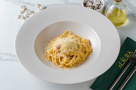 Лингвини карбонара 