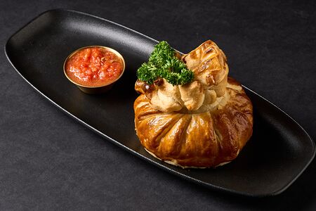 Хинкали из печи