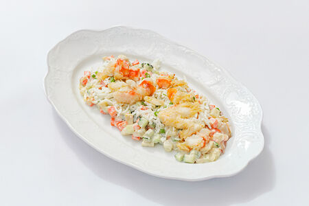 Оливье с камчатским крабом