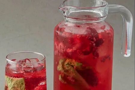 Лимонад Малина-груша-романо