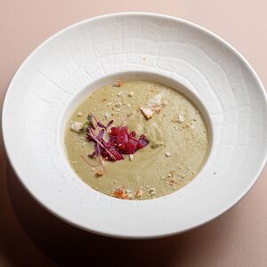 Крем-суп шпинатно-сельдереевый