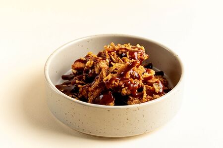 Цыплёнок с соусом барбекю