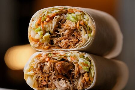 Джигит со рваной свининой