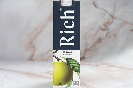 Сок яблочный Rich