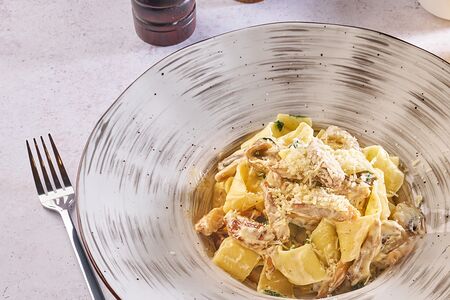 Домашняя паста с уткой