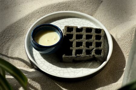 Детская вафля с кокосовой сгущенкой