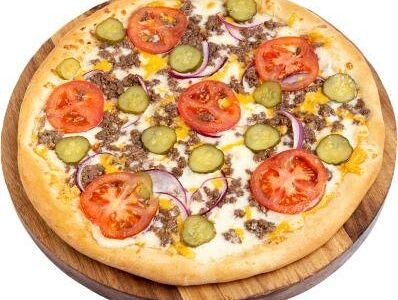 Cheesburger pizza M
