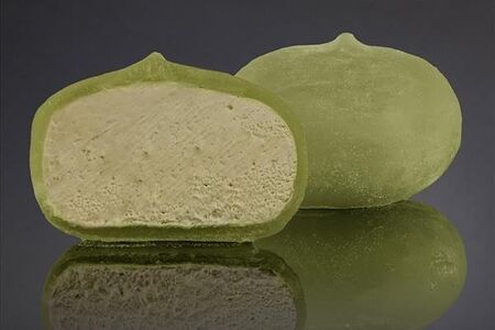 Японский охлаждённый десерт Motiko зеленый чай матча