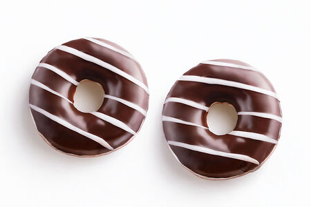 Донат Шоколад-Шоколад с начинкой 