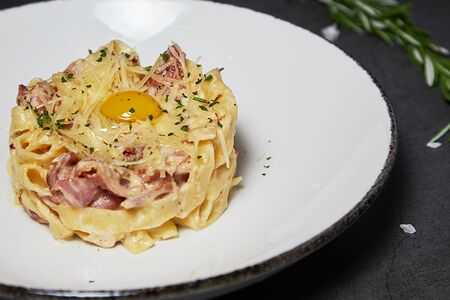 Феттуччине Карбонара