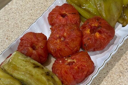 Помидоры на пару целые