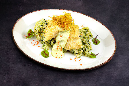 Окунь в темпуре