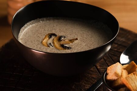 Крем-суп грибной