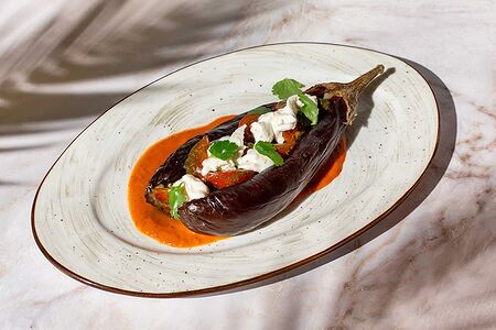 Запечённый баклажан