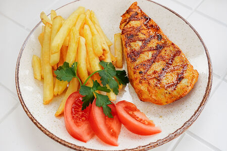 Стейк из куриной грудки