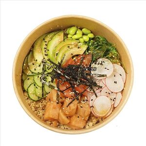 Поке с лососем