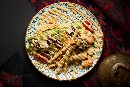 Цезарь с креветками