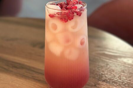 Лимонад Юдзу-Малина