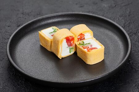 Тортилья с лососем