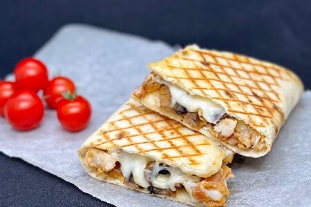 Кесадилья с грибами