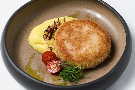 Куриные котлеты с пюре