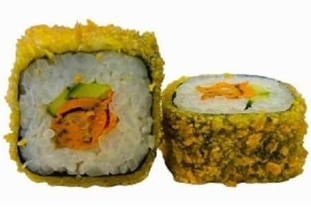 Ролл с мидиями темпура