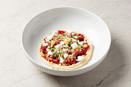 Перцы Рамиро с хумусом